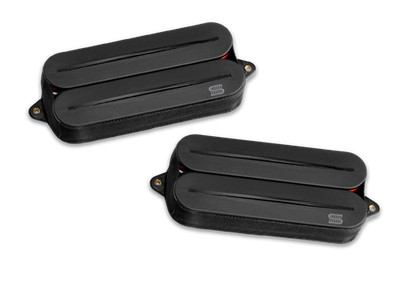 Seymour Duncan Wes Hauch's Jupiter 7 String humbucker set - black rails
