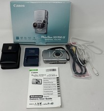 Canon PowerShot SD700 IS 6.0MP Digital Camera With Battery Charger Manual SD