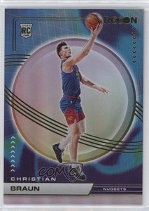 2022-23 Panini Recon Rookies Holo Christian Braun #244 Rookie RC