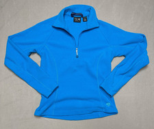 Mountain Hardwear Womens Small Blue Fleece 1/4 Zip Pullover