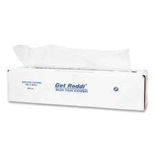 Inteplast Group BP21635 21 in. x 35 in. Poly Bun Pan Cover Lid - CL (200/CT) New