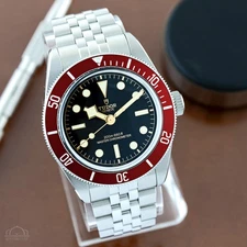 Tudor Black Bay Steel Auto 41 METAS 5-Link Burgundy 7941A1A0RU-0003