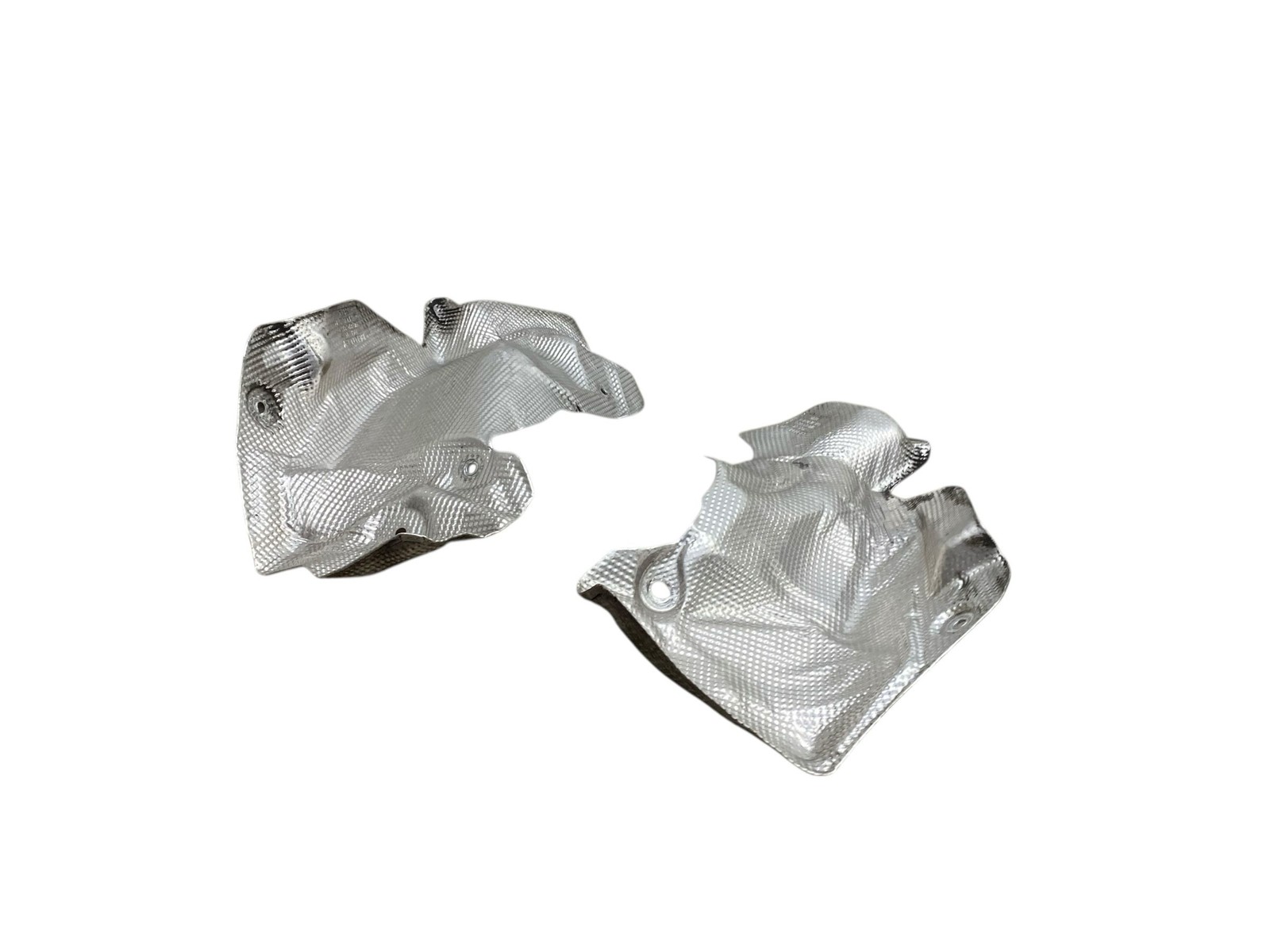 2015 BENTLEY CONTINENTAL 4.0L LEFT & RIGHT HEAT SHIELD FOR SIDE MEMEBER SET x2