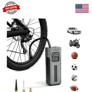 Tire Inflator Portable Air Compressor for Ball Pump,1 Min Fast Inflation Cord...