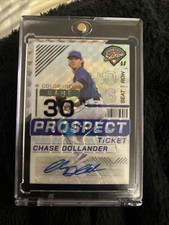 2024 Panini Prospect Edition Chase Dollander #24 Black Finite Autograph 1 of 1 