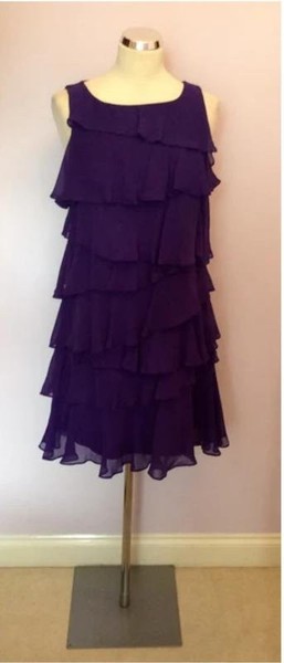 Women Monsoon Dress Purple 38