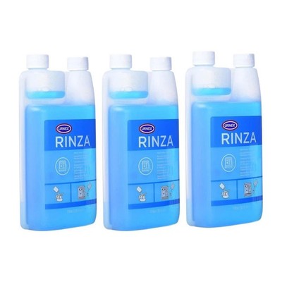 NEW 3 pack Urnex Rinza Milk Frother Cleaner 1L- Coffee Espresso Machine ,steamer