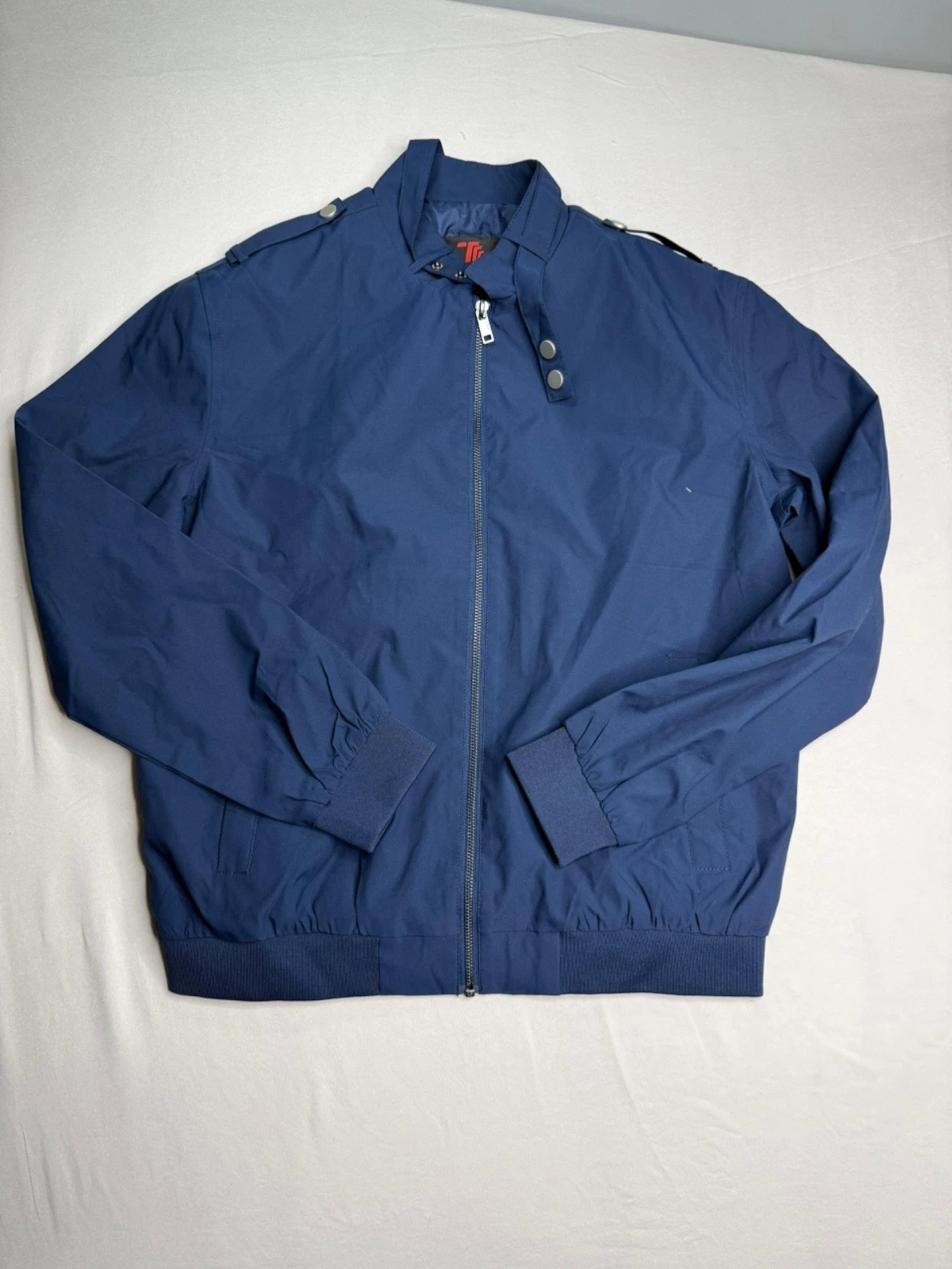Men's Fashion Blue Windbreaker Jacket Size S New With Tags High Quality