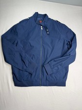 Men's Fashion Blue Windbreaker Jacket Size S New With Tags High Quality