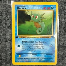 Horsea [1st Edition] #49 Prices | Pokemon Fossil | Pokemon Cards