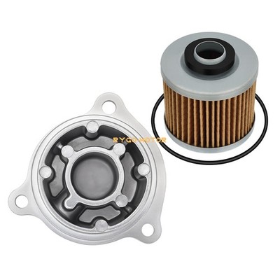 Oil Filter & Oil Filter Cover & O-Ring For Yamaha V Star 1100 XVS1100 1999-2009