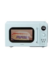 Microwave Oven, 0.9 Cu.Ft, 900W Countertop, Green, Knob Control