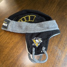 NHL Kids Pittsburgh Penguins Fleece Beanie Winter Hat