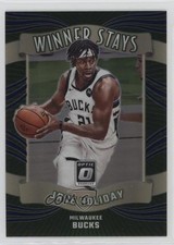 2023-24 Panini Donruss Optic Winner Stays Purple Prizm Jrue Holiday #9 bp9
