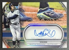 Ichiro Suzuki 2025 Topps Tribute Tribute to Cleats Auto SP /25 Mariners #TTC-I