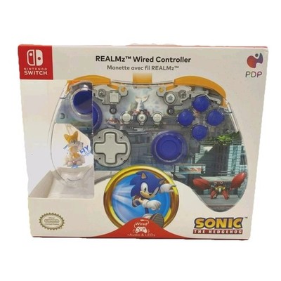 Nintendo Switch Sonic The Hedgehog Realmz Tails Wired Controller PDP
