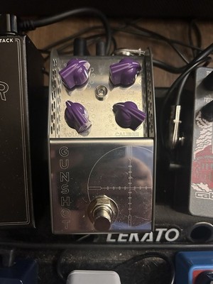 ギター Thorpy fx GUNSHOT overdrive Amazon.com: ThorpyFX Gunshot V2 Overdrive Effect Pedal