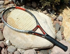 NICE Wilson TRIAD T4 ISO Grid 110 Sq In Oversize Tennis Racquet 4-1/2" Worn Grip