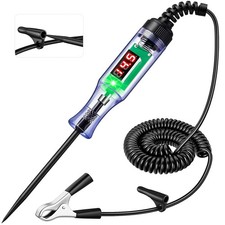 Automotive Test Light with 3-48V LED Digital Display, Automotive Circuit Tester