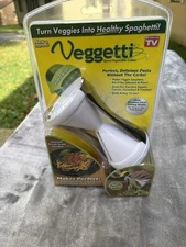 Veggetti - Spiral Vegetable Slicer - As Seen On TV - Makes Veggie Pasta - New