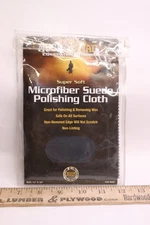 Music Nomad Edgeless Super Soft Microfiber Suede Polishing Cloth Black 