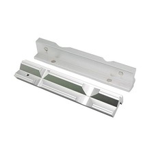 2PCS/Set 4 Inch Or 6 CNC Milling Steel Vise Hard Jaw Fixture Silver