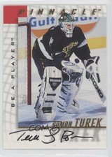 1997-98 Pinnacle Be A Player Auto Roman Turek #35 Auto 1o8