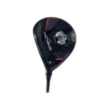LH TaylorMade Stealth 2 Plus+ 15* 3 Wood Graphite Pro Force 65 Stiff Flex