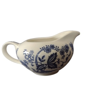Vintage Blue Onion 8 oz Creamer Japan