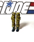 GI Joe Footloose 1985 LEGS ONLY *COMBINED SHIP!* Body Part v1 Vintage ARAH