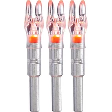 Nockturnal Red Lighted S-Nock 3-Pack