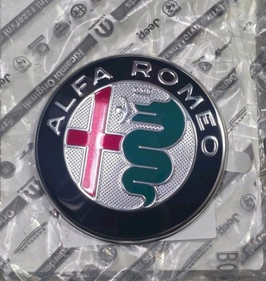 Brand New Genuine Alfa Romeo Front Grill Badge 68330616AA