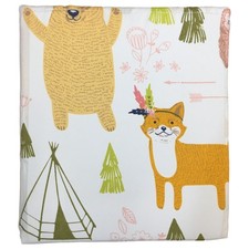 Pillowfort Sheet Set Woodland Animals Full Bed Size Microfiber Sheets