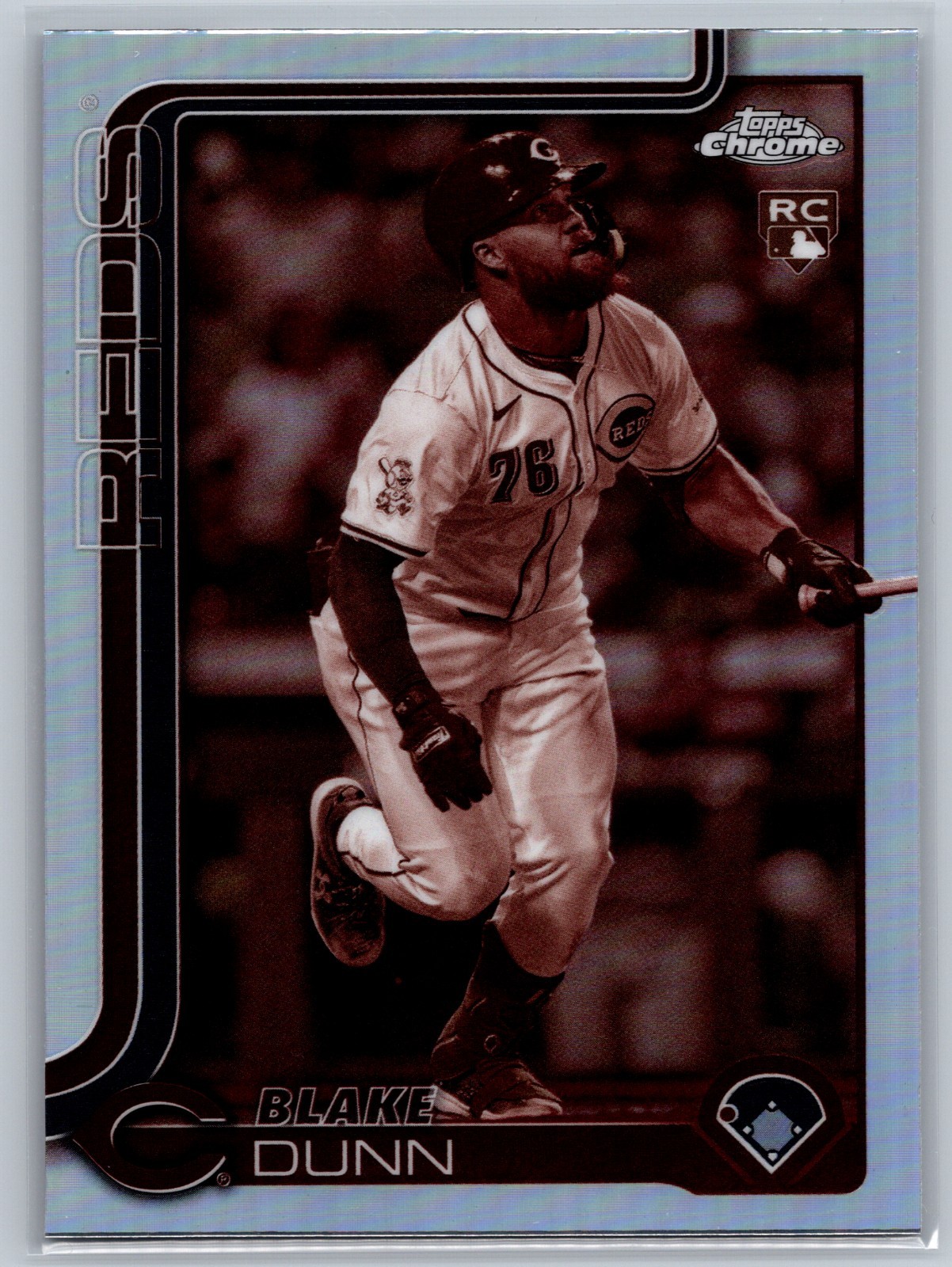 2025 Topps Chrome - Blake Dunn #161 Sepia Refractor (RC)