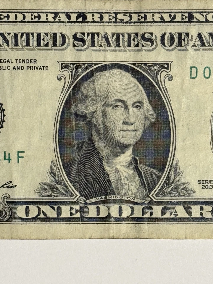 Birthday Note Dollar Bill May 21 1984 05/21/1984 Fancy Serial Number Get it ¥ - Image 2 of 4