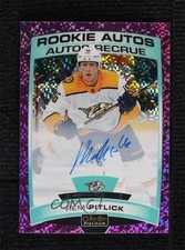 2019 O-Pee-Chee Platinum Rookie Autos Violet Pixels Rem Pitlick #R-PI Auto 0u96