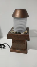 Sunterra Copper Stone Look Table Top Water Fountain Meditation Relaxation