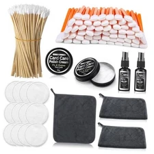 607 Pcs Card Cleaning Kit Trading Card Repair Kit Includes Cleaning Spray, 