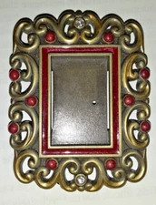 Jay Strongwater Signed Mini Picture Frame With Clip