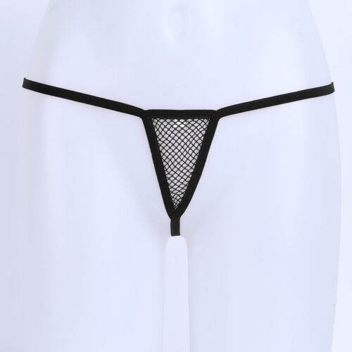 DE Damen Wetlook String Tanga sexy Mini Slip Lack Lederoptik Hipster Gogo Short - Bild 98 von 106