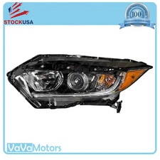 Fits 2019 2020 2021 2022 Honda HRV HR-V Halogen w LED DRL Headlight Left Driver