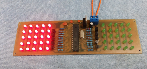 Green Red Chaser Light Show - 50 LED Circuit Knight Rider Strobe Police Flash - Picture 6 of 9