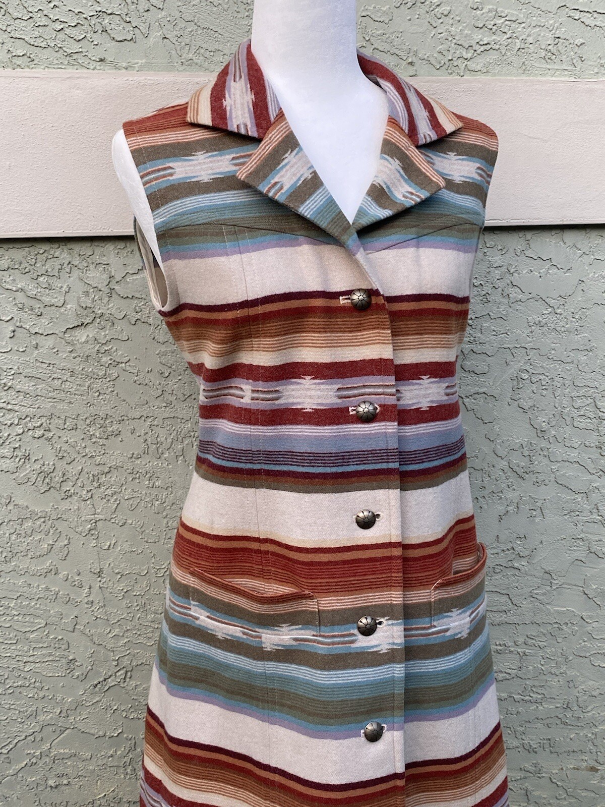 Pendleton Woolen Mills Wool Jacket Vest Gilet dre… - image 2