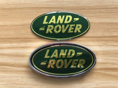 for Land Rover LR3 Discovery Freelander Grille/tail Gate Emblem Green Oval Badge