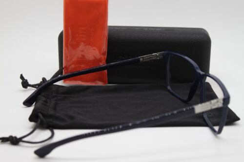 NEU IC! BERLIN AXIS TRUE BLAU CHROM AUTHENTISCHE BRILLE MIT HÜLLE 55-16 - Bild 3 von 5