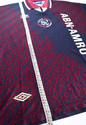 AJAX AMSTERDAM 1994/95 UMBRO Away Football Shirt XL 90s Vintage Soccer Jersey - Picture 11 of 11