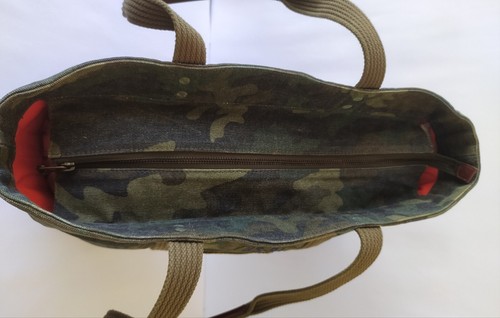 Polo Ralph Lauren Canvas Camo Tote WORLDWIDE SHIPPING FTP 8027 - Picture 9 of 17