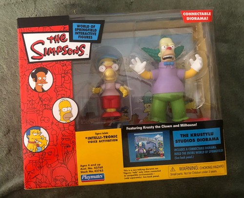 The Simpsons KRUSTY STUDIO DIORAMA World of Springfield Sealed FREE SHIPPING!!! - 第 1/2 張圖片