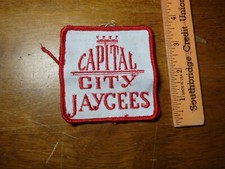 CAPITAL CITY JAYCEES PATCH   BX C#4
