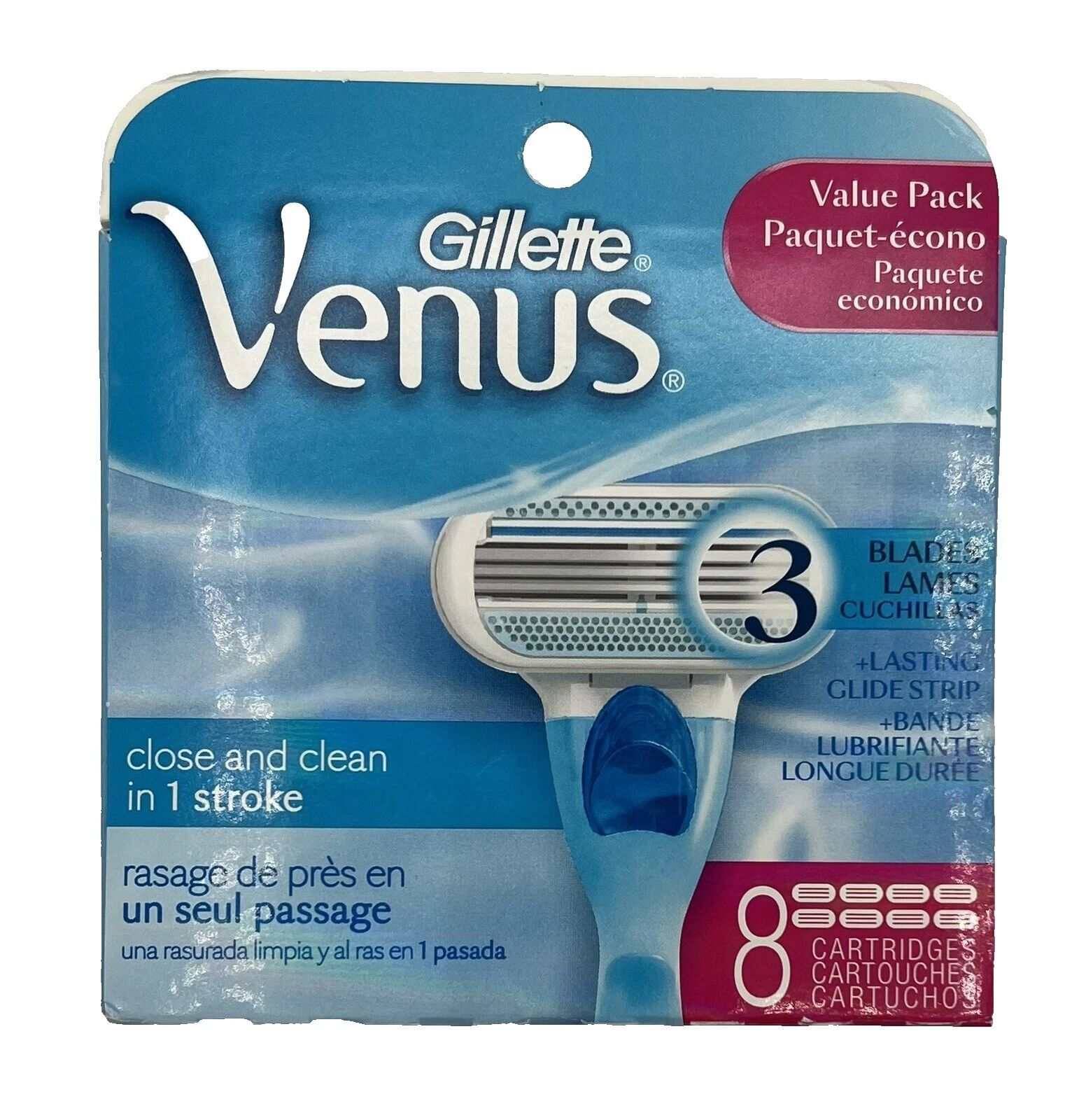 Gillette Hojas de afeitar Mujer 3 Hojas